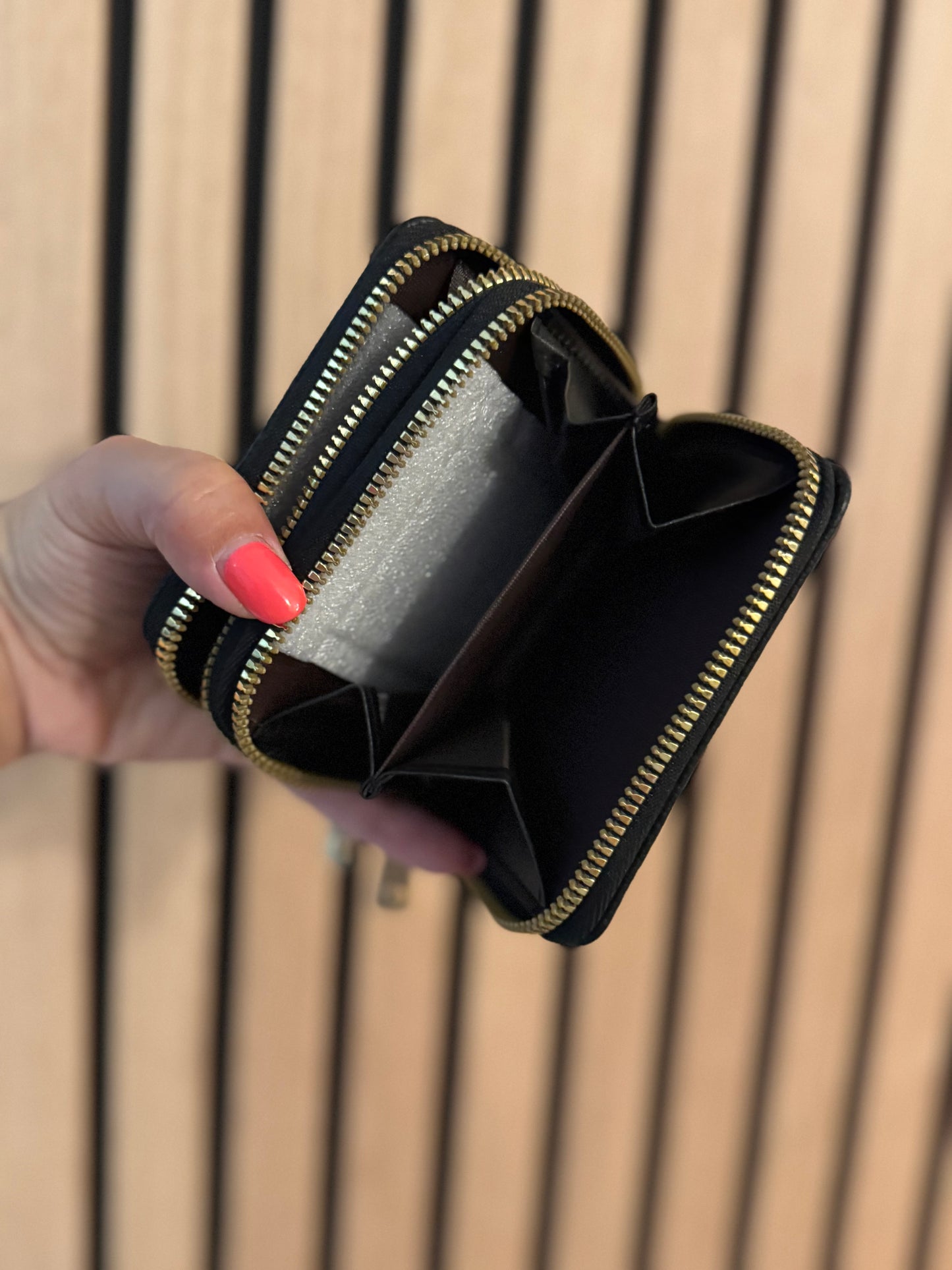 Porte Monnaie Double Zip