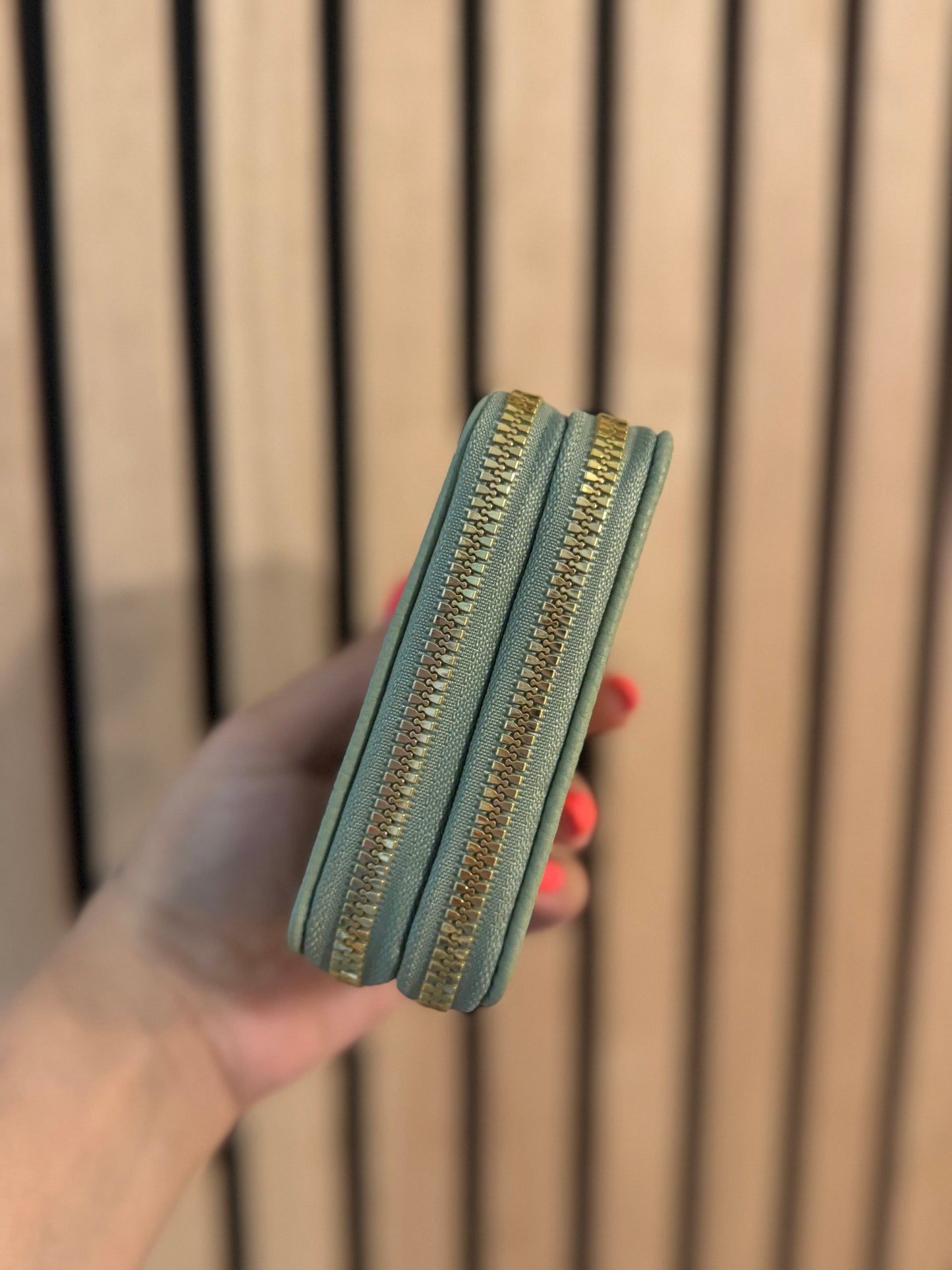 Porte Monnaie Double Zip