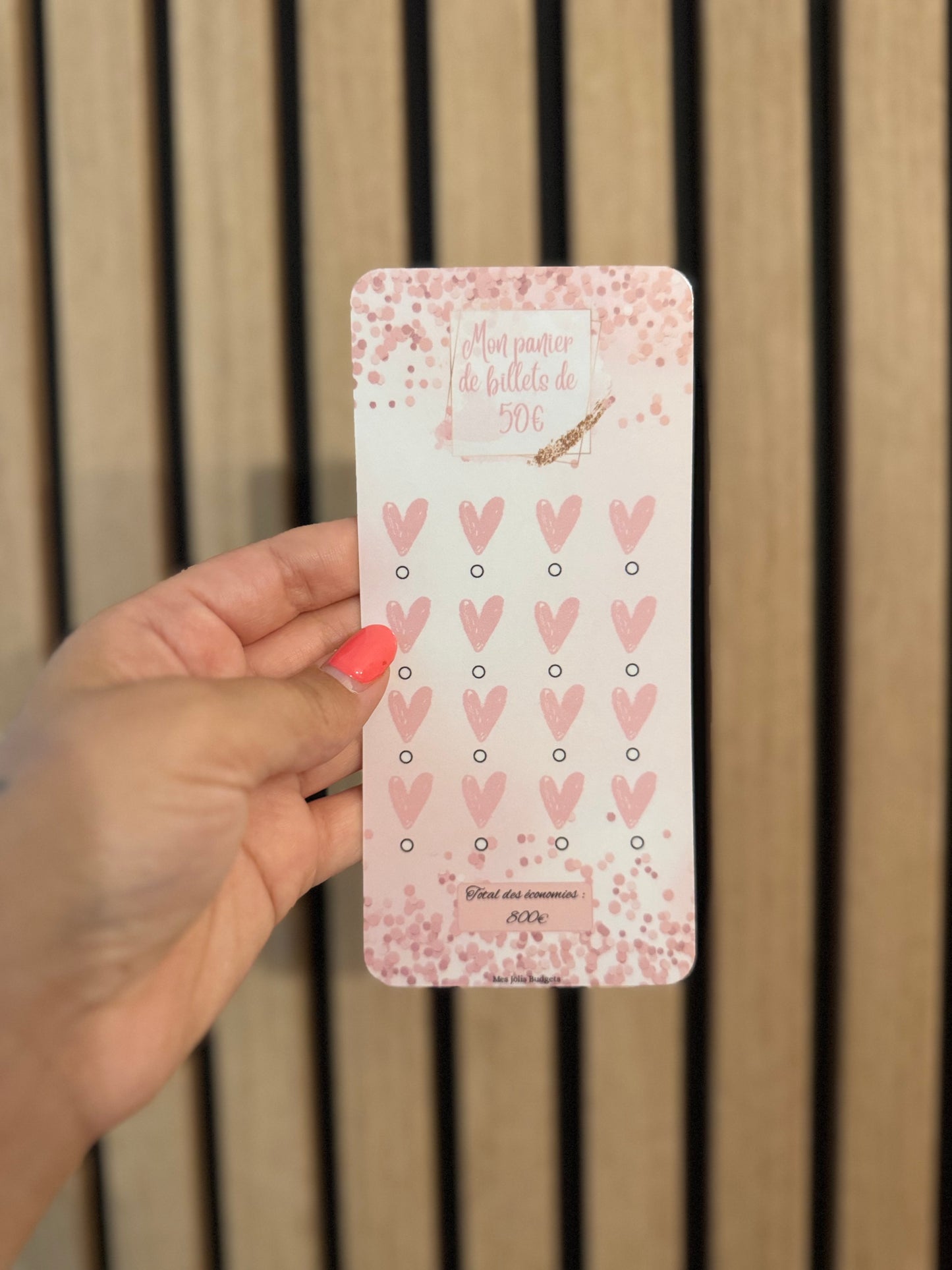 Carnet de défis « Mon panier d’économies »