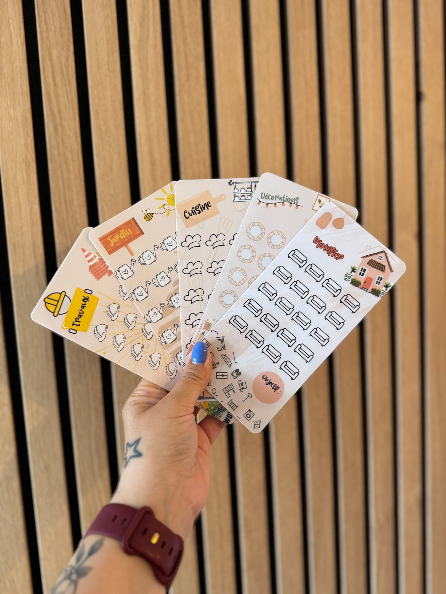 Carnet de trackers "Défi maison"