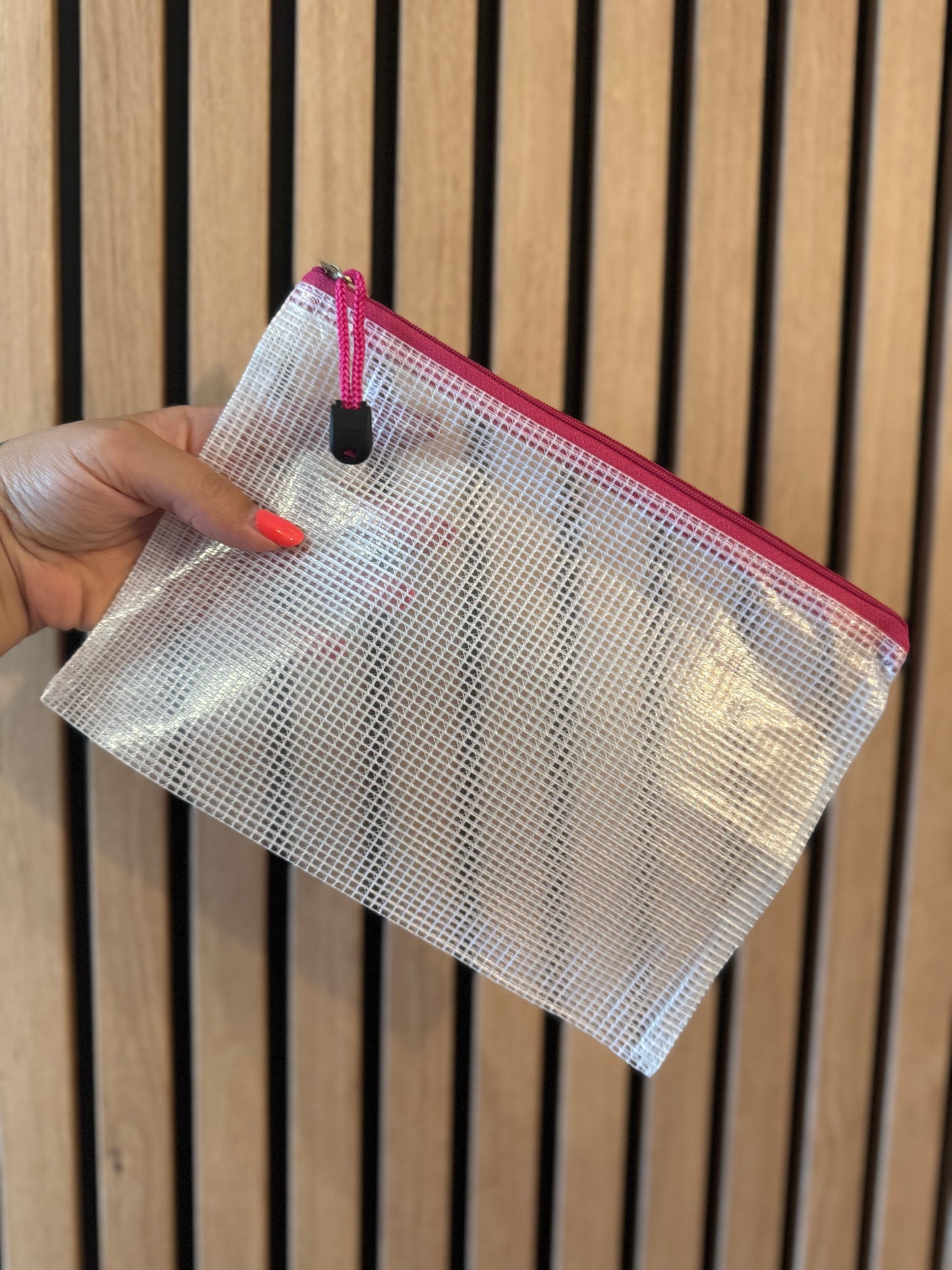 Pochette Zip Colorée