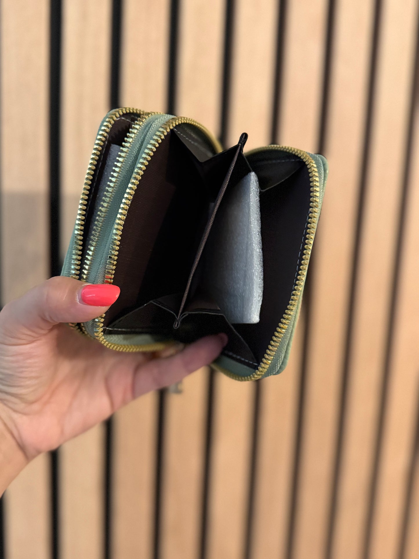 Porte Monnaie Double Zip