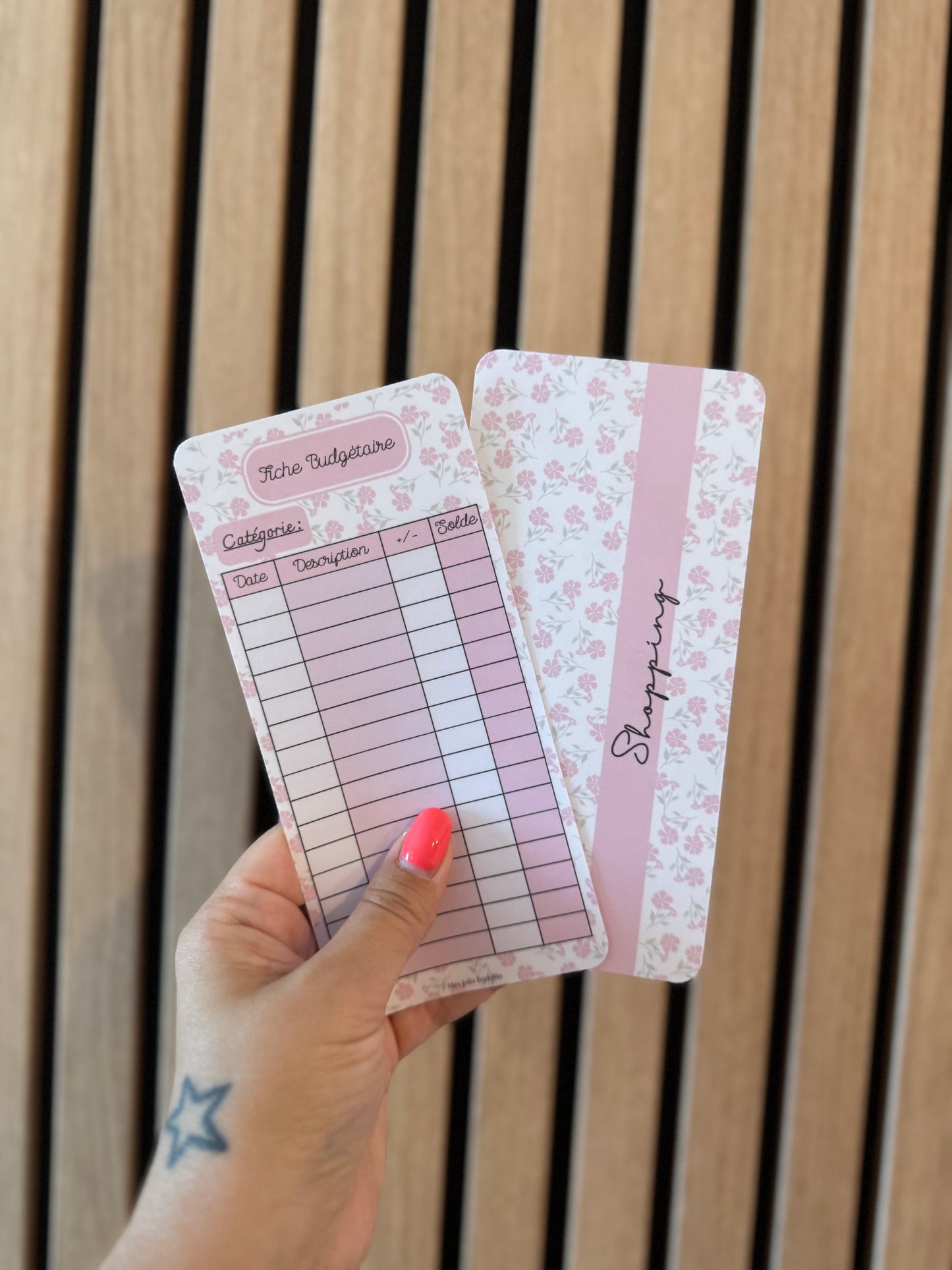 Tracker suivi budgétaire - Pinky Flower