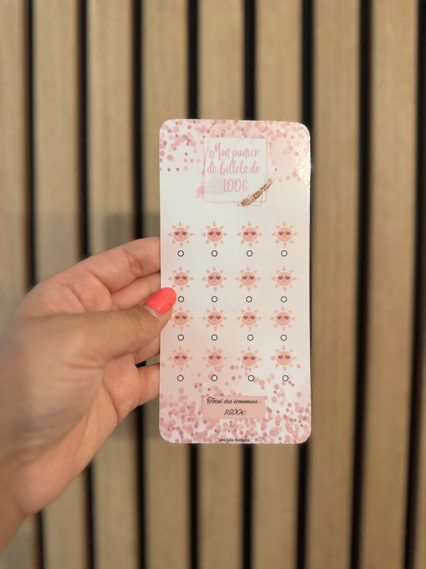 Carnet de défis « Mon panier d’économies »