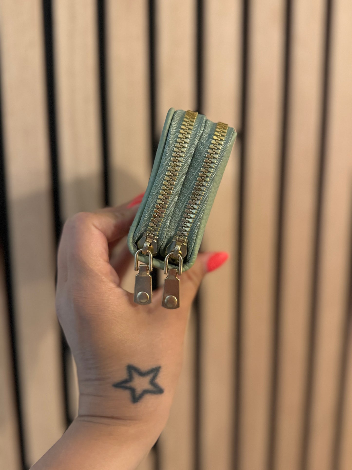 Porte Monnaie Double Zip
