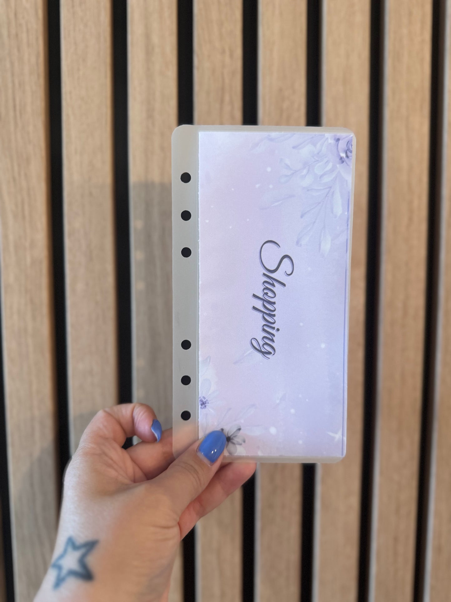 Enveloppes budget faites main A6 – Finition brillante ou mate | Collection violette