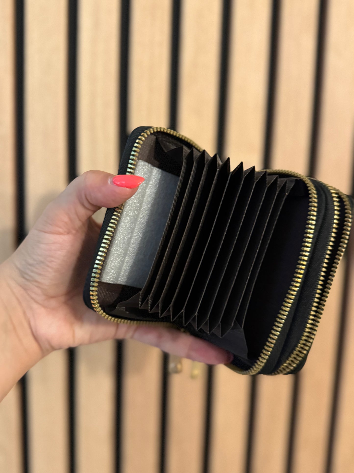Porte Monnaie Double Zip