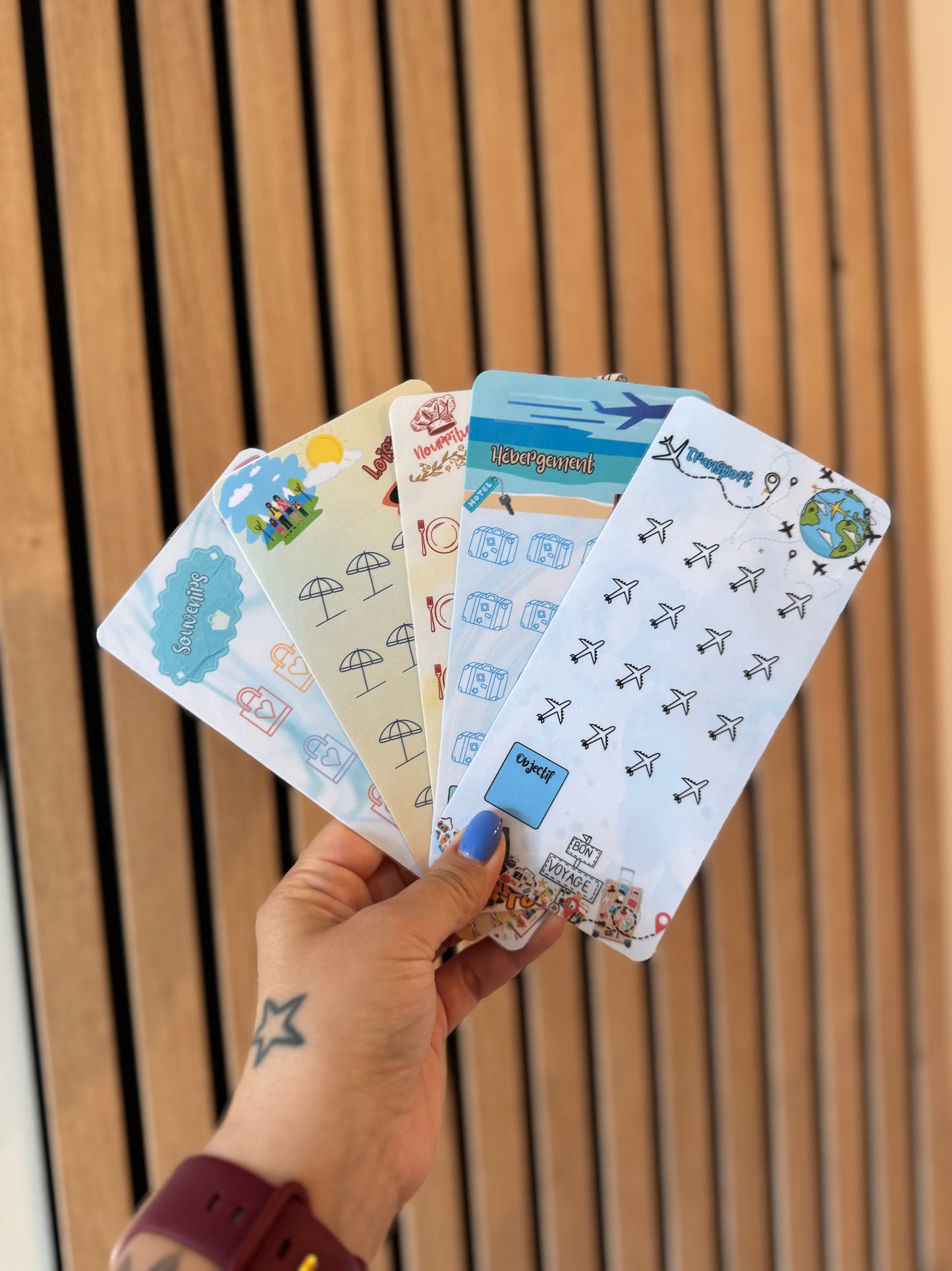 Carnet de trackers "Défi Voyage"