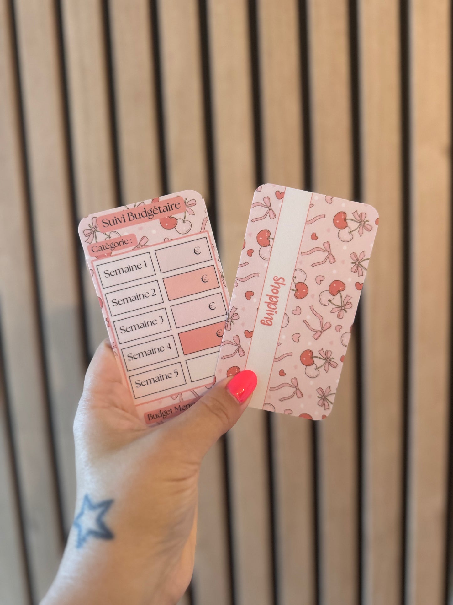Page de garde A7 « Catégorie » - Cerise 🍒