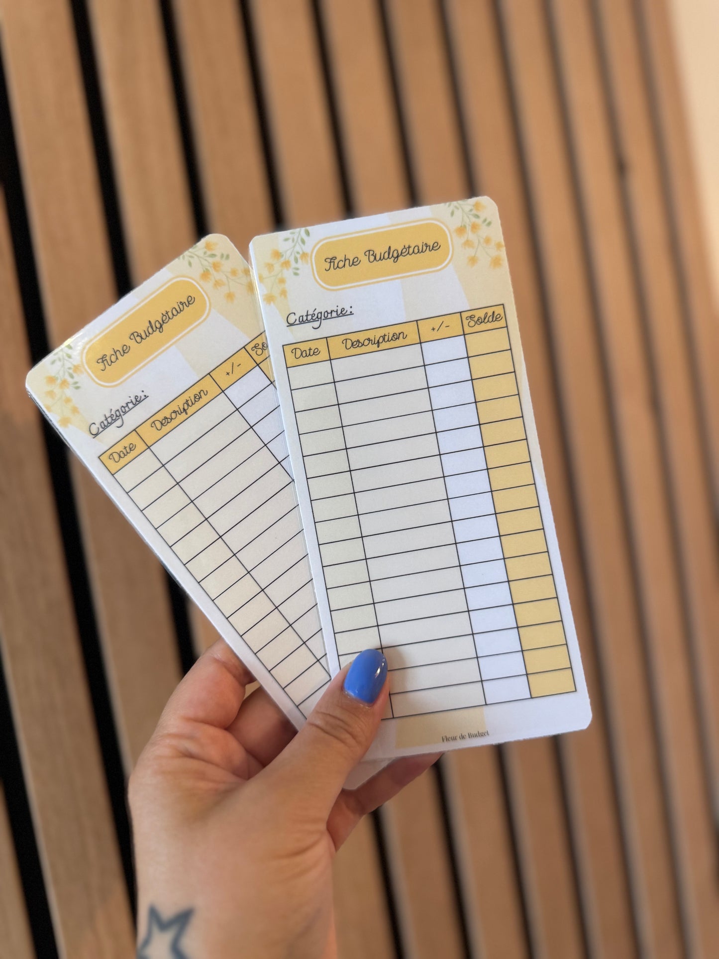 Tracker suivi budgétaire Jaune 💛