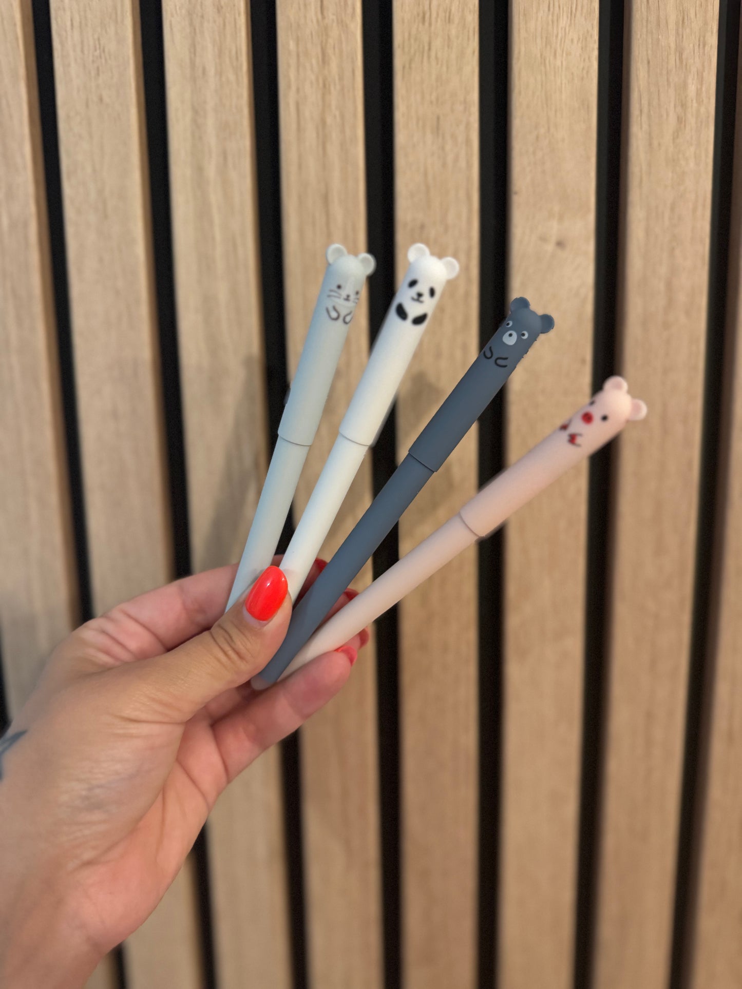 Stylo Animaux ( Couleur bleue )
