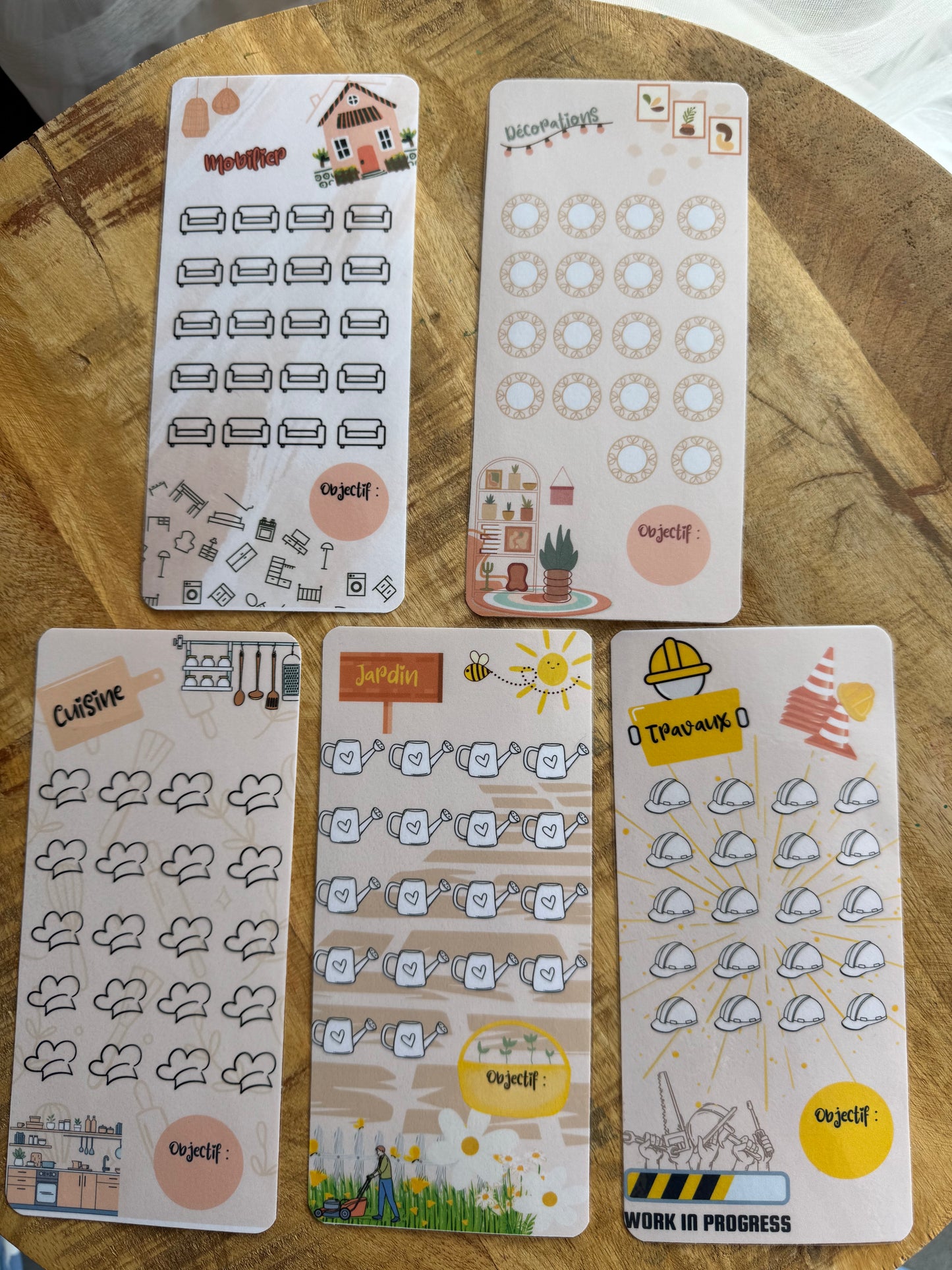 Carnet de trackers "Défi maison"
