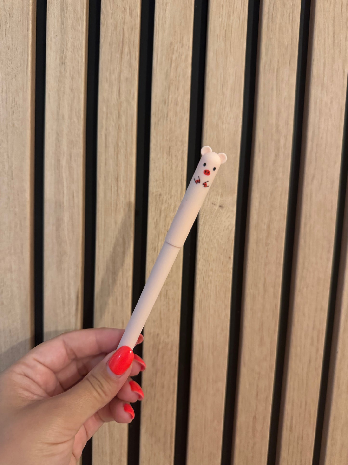 Stylo Animaux ( Couleur bleue )