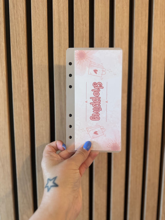 Enveloppes budget faites main A6 – Finition brillante ou mate | Collection Rose 💞
