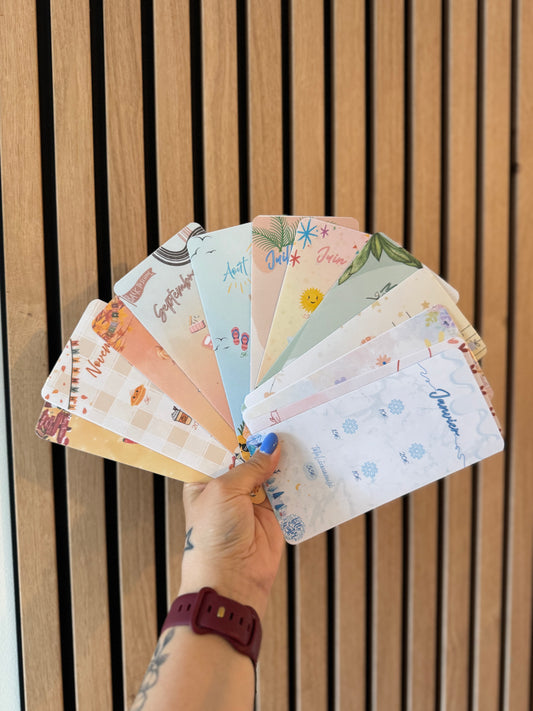 Carnet de défis "Défi des mois de l'année"