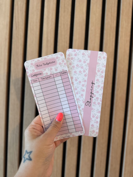 Tracker suivi budgétaire - Pinky Flower