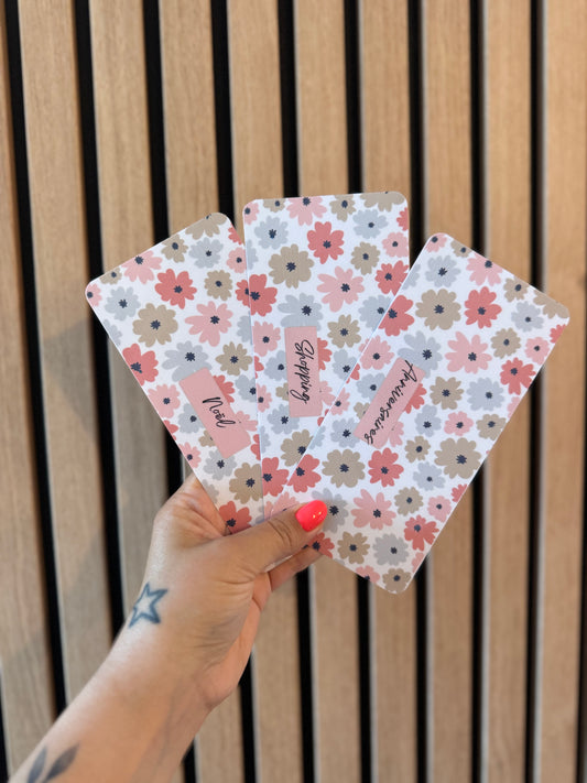 Page de Garde A6 - Catégories Fleuris multicolores 💐