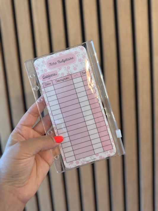Enveloppes Brillante A6 avec double compartiment ( fermeture ZIP)
