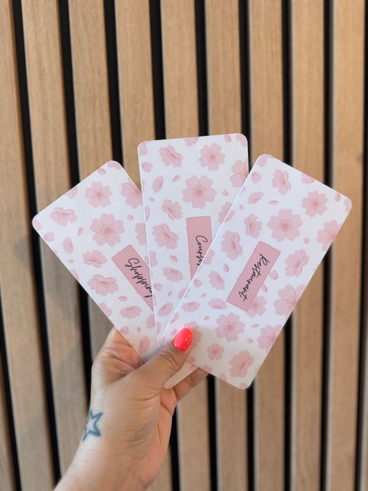 Page de Garde A6 - Catégories Fleuris Rose 🌸