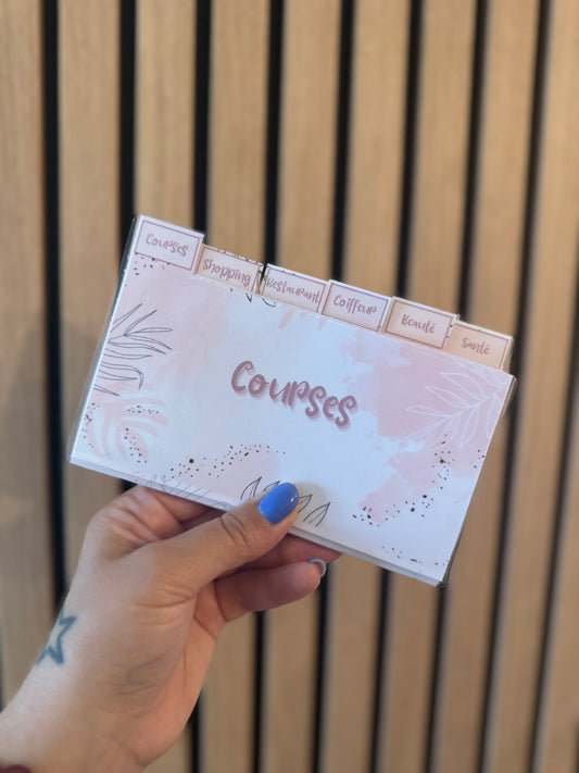 Enveloppe-portefeuille-rose