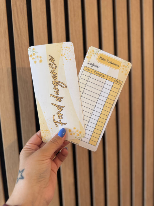 Tracker suivi budgétaire Jaune 💛