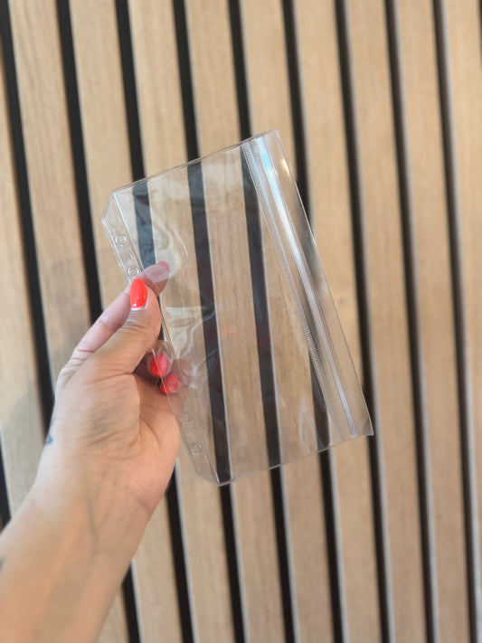Enveloppes Brillante A6 avec double compartiment ( fermeture style sac congélation)