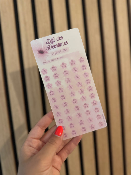 Tracker Défi 50 centimes