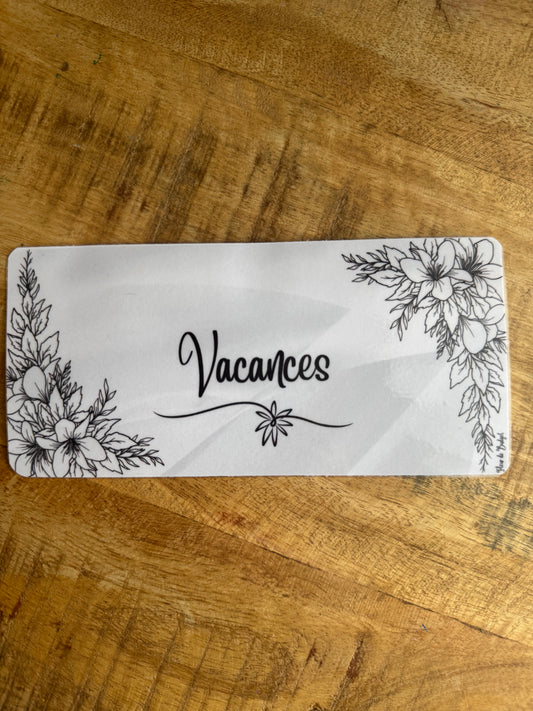 Page de Garde A6 - Catégorie Budget noir & blanc 🖤