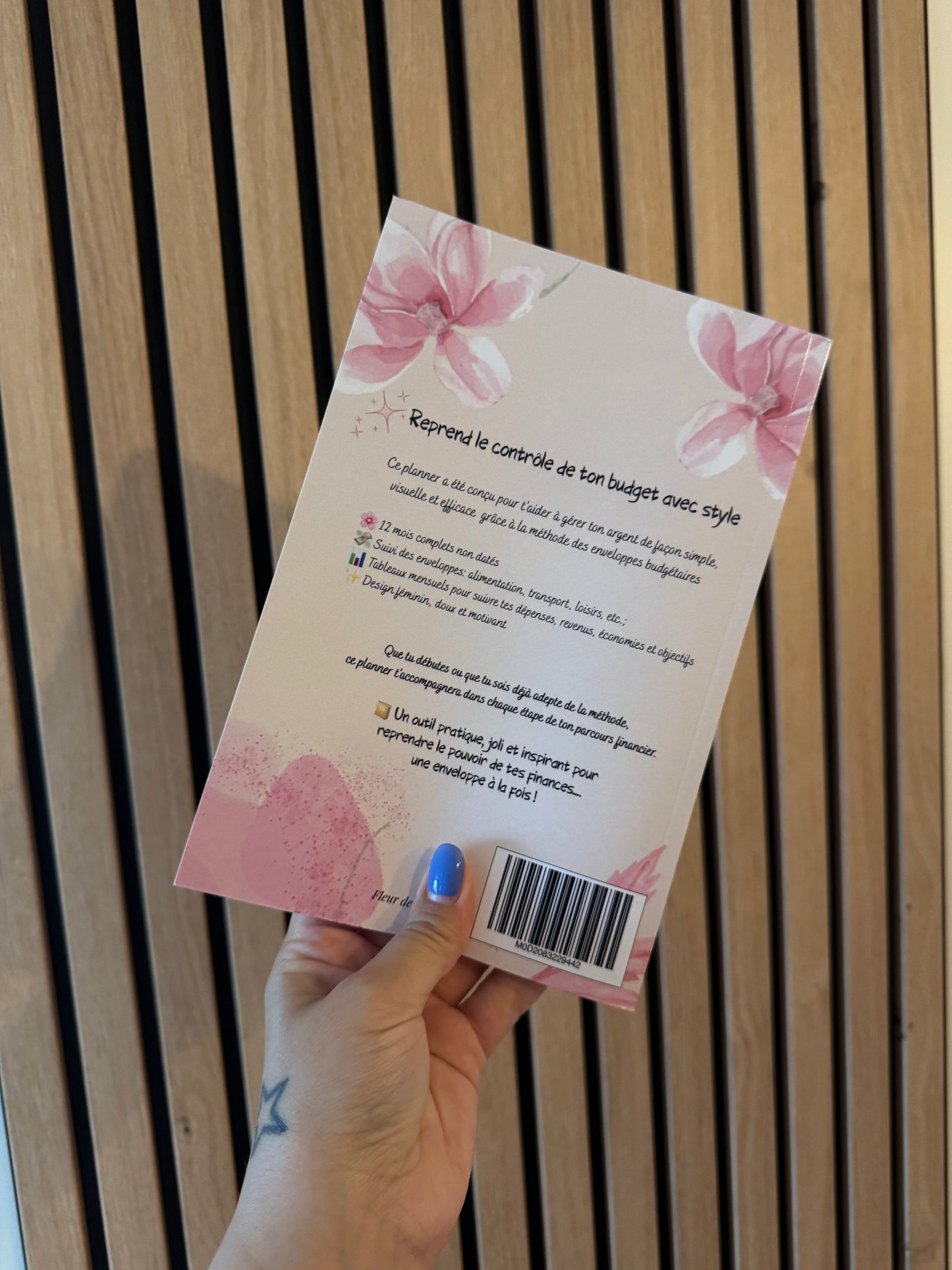 Budget Planner Rose (Version Papier)