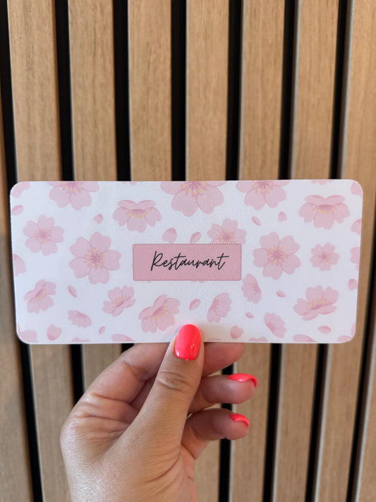 Page de Garde A6 - Catégories Fleuris Rose 🌸