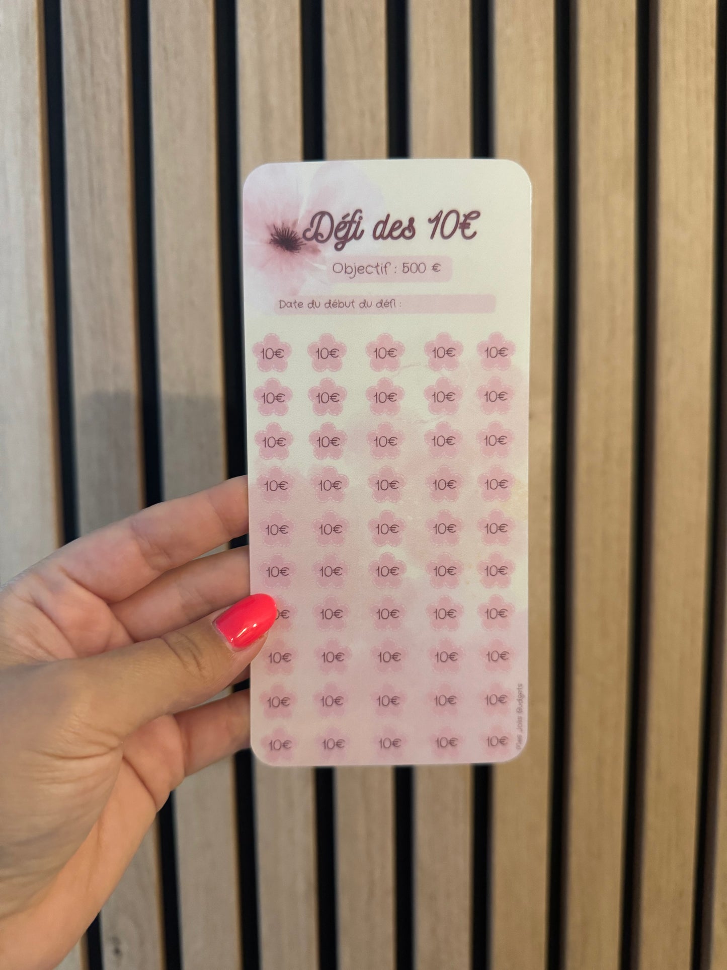 Tracker Défi 10€